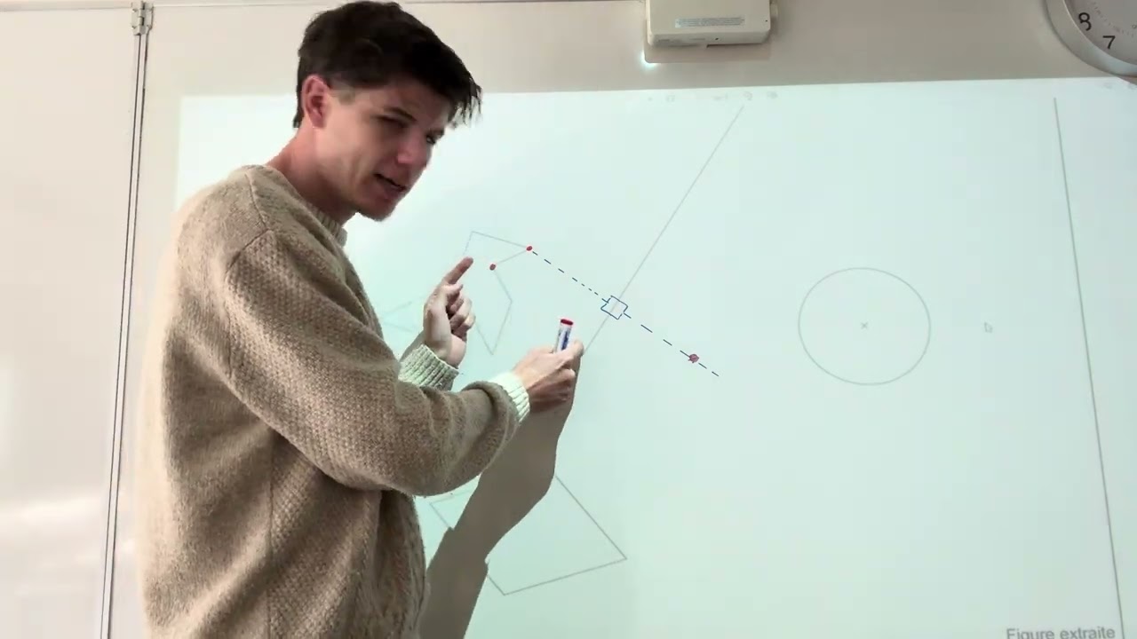 Tracer une figure par symétrie axiale (sans quadrillage)