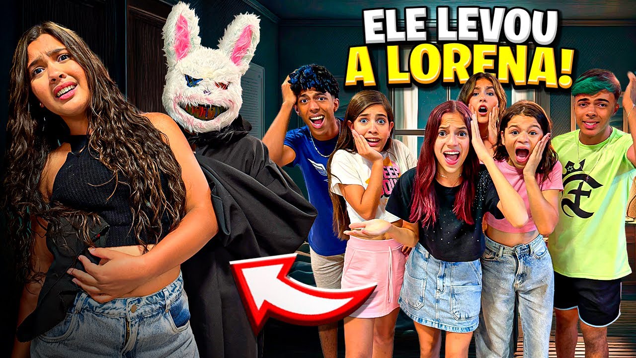 O COELHO do malvado levou  A LORENA PINA NA MANSÃO DE FÉRIAS 