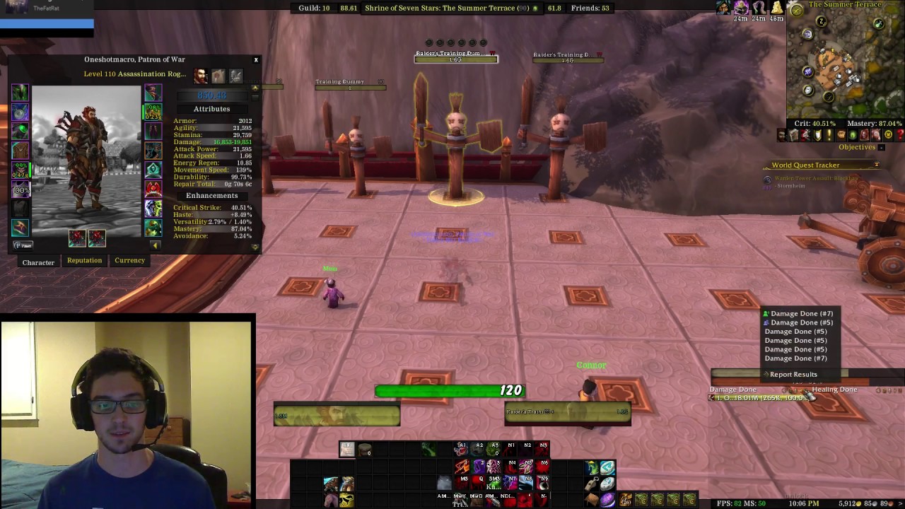 [Legion 7.1] Assassination Rogue NEW PVE Guide (w/ Stats, Weak Auras, Talents, Rotation)