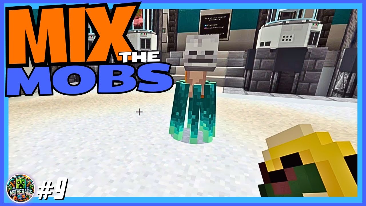 Mix the MOBS in Minecraft | Netherags Tutorial #9 - YouTube