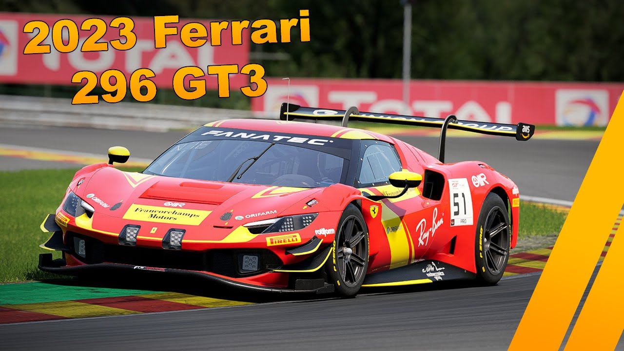 New 2023 Ferrari 296 GT3 First Drive YouTube New 2023 Ferrari 296 GT3 First Drive YouTube