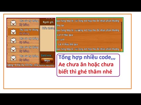 Video Tồng hợp rất nhiều code ae nào chưa biết hay chưa sài... - youtube