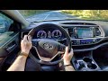2015 Toyota Highlander 3.5 AT - POV TEST DRIVE