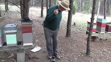 FatBeeMan on How To Light A Bee Smoker - Filmed by SoMDBeekeeper