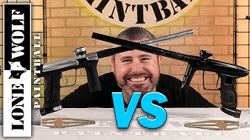 DLX Luxe Idol vs Planet Eclipse CS3 | Paintball Gun Comparison | Lone Wolf Paintball