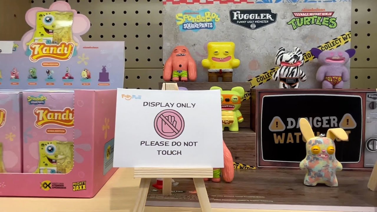 SpongeBob SquarePants, Fuggler, Kandy, and much more