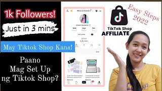HOW TO CREATE TIKTOK SHOP 2022 | PAANO GUMAWA NG TIKTOK SHOP