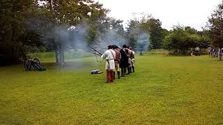 Musket and Rifle Firing at Cowpens