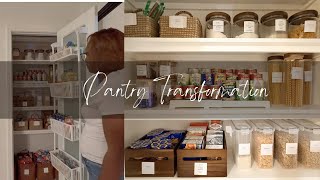 Small Pantry Transformation|Home Organization| How to Organize your Pantry 2026