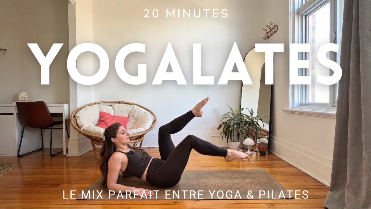 20mn de Yogalates pour se sculpter tout en se faisant du bien | Salome soham