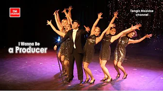 College dance performance. "Casting". Фрагмент из музыкального спектакля "Кастинг" ГИТИСа.