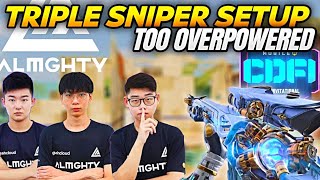 Amt Triple Sniper Setup Is The New Meta Heaven, Incendio, Sh4D4P Sniper Highlights Cdfi 2022
