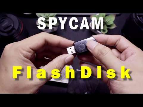 kamera pengintai (spy cam) mini bentuk flashdisk dan cara menggunakannya