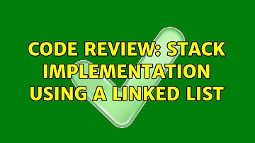 Code Review: Stack implementation using a linked list (3 Solutions!!)