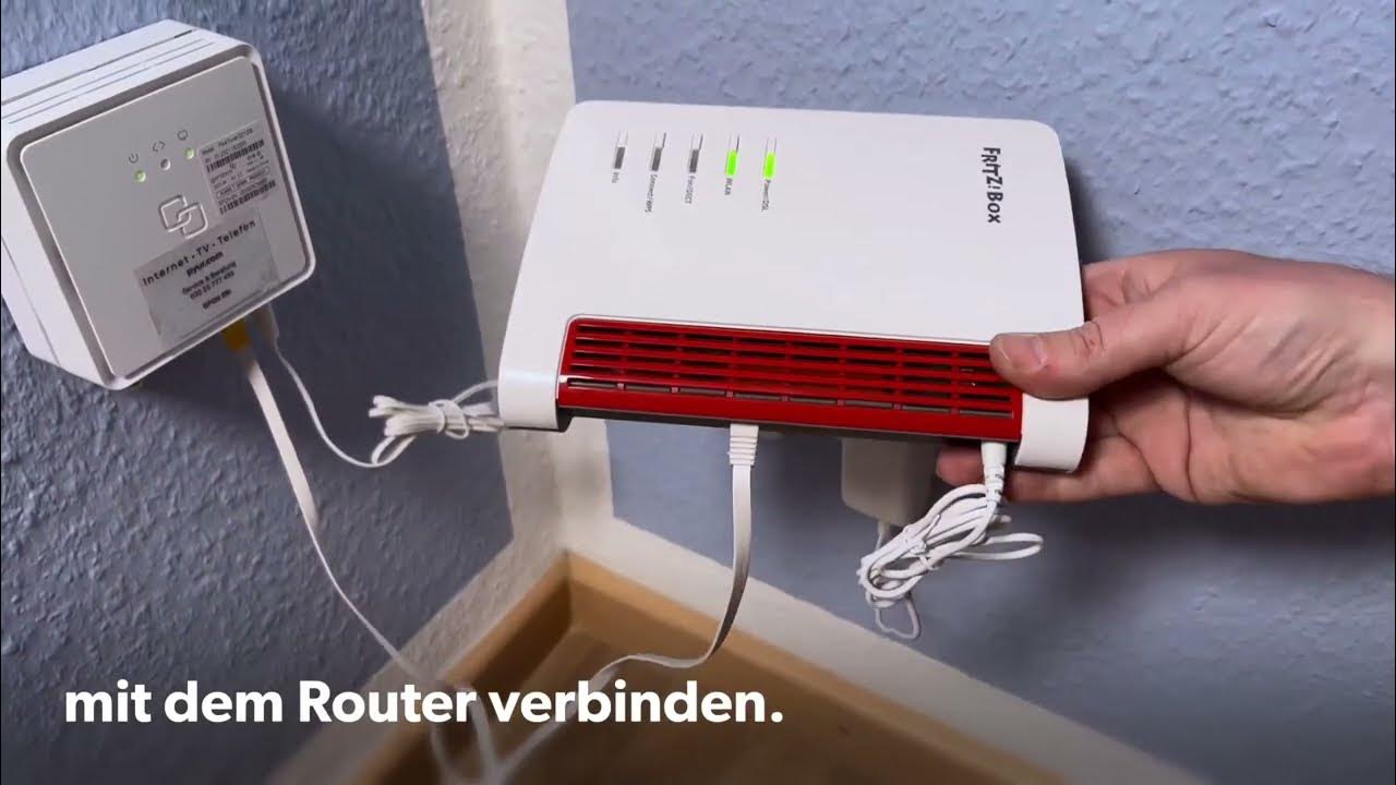 Kurz erklärt. Wie kommt die Glasfaserleitung in die Wohnung? YouTube