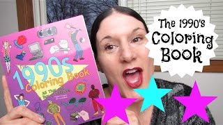 ADULT COLORING BOOKS 1990 s Coloring Book