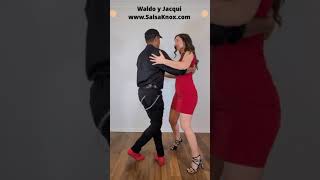 Spot Turn In Cumbia | How To Dance Cumbia With A Partner | Cumbia Dance With Waldo y Jacqui Wealth