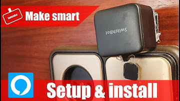 SwitchBot 💡 light switch with frame & Alexa
