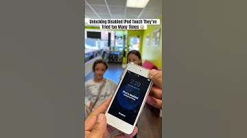 She Couldn’t Remember Her PASSCODE and iPod was DISABLED 😱 #shorts #moneytalkswireless #disabled