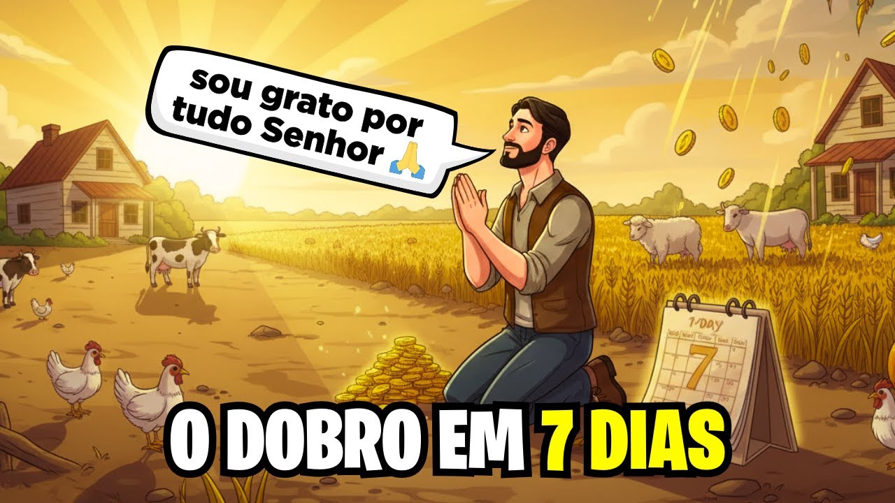 Sua Virada em 7 Dias: Deus Devolve em DOBRO! Entenda o milagre da restituição.