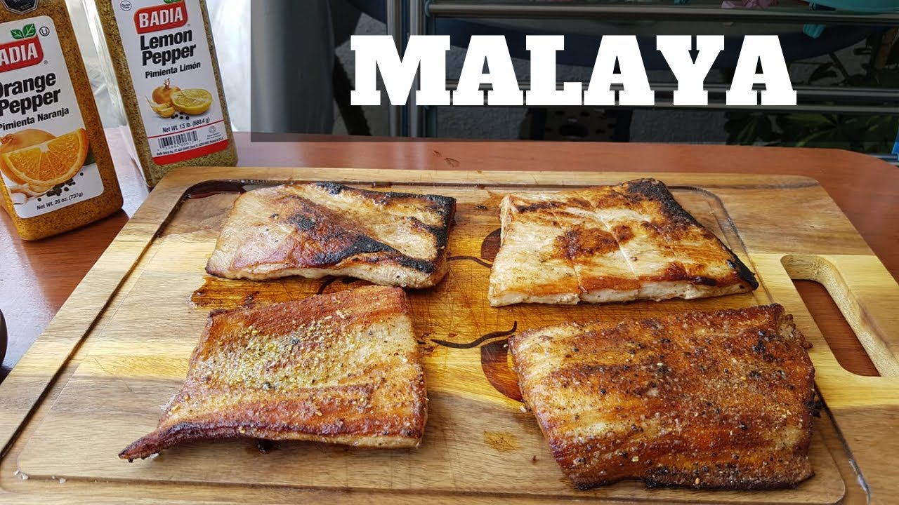 MALAYA de CERDO a la PLANCHA [MATAMBRE] [Tradicional | Lemon Pepper |Orange Pepper] | William Priets