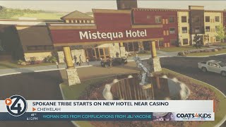 Chewelah's economy is about to be boosted by the Spokane Tribe's new hotel