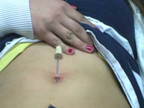 Navel Piercing on Michelle at Spear Me 09 03 25