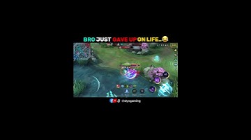 Bro just gave up on his life..😂 #helcurt #mlbb #mlbbcreatorcamp #mlbbshorts #mobilelegendsbangbang
