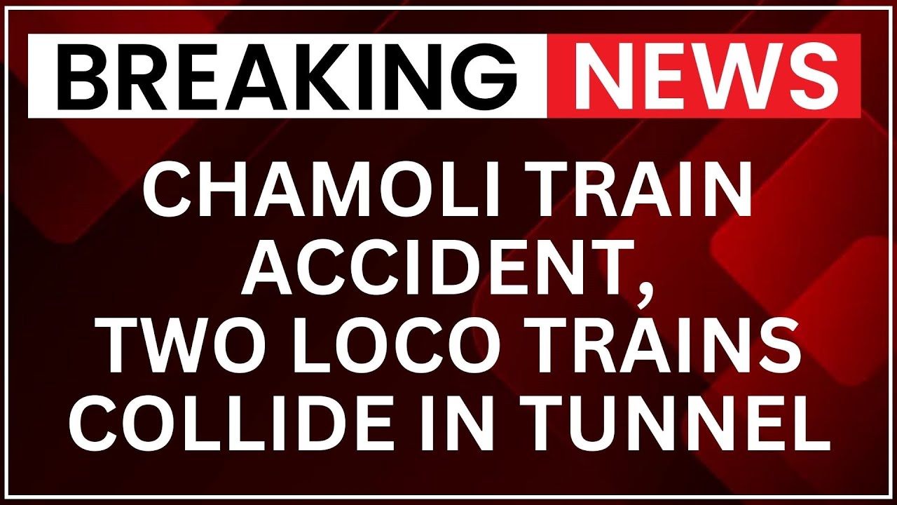 Chamoli Train Accident: Two Loco Trains Collide in Tunnel, 5 Injured | Breaking News | NewsX