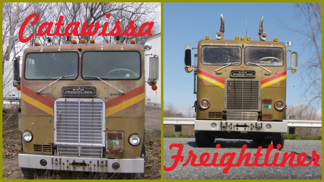 Catawissa Freightliner built from AMT's 1/25 scale kit YouTube