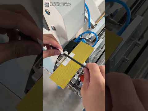 Industrial Wire Fold Labeling Machine Automatic Cable Tag Applicator for Electronics Factory