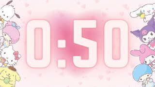50 Second Timer Countdown - Calm and Relaxing Music