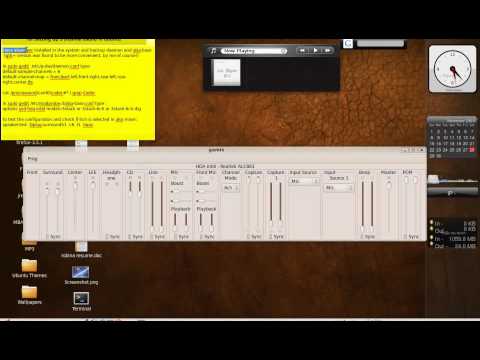 Configure 5.1 Channel Sound on Ubuntu-Karmic Koala