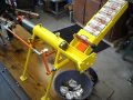 Pump jack aluminum can crusher