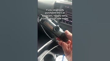 Intelligent dash cam with night vision & loop recording #dashcam #caughtoncamera