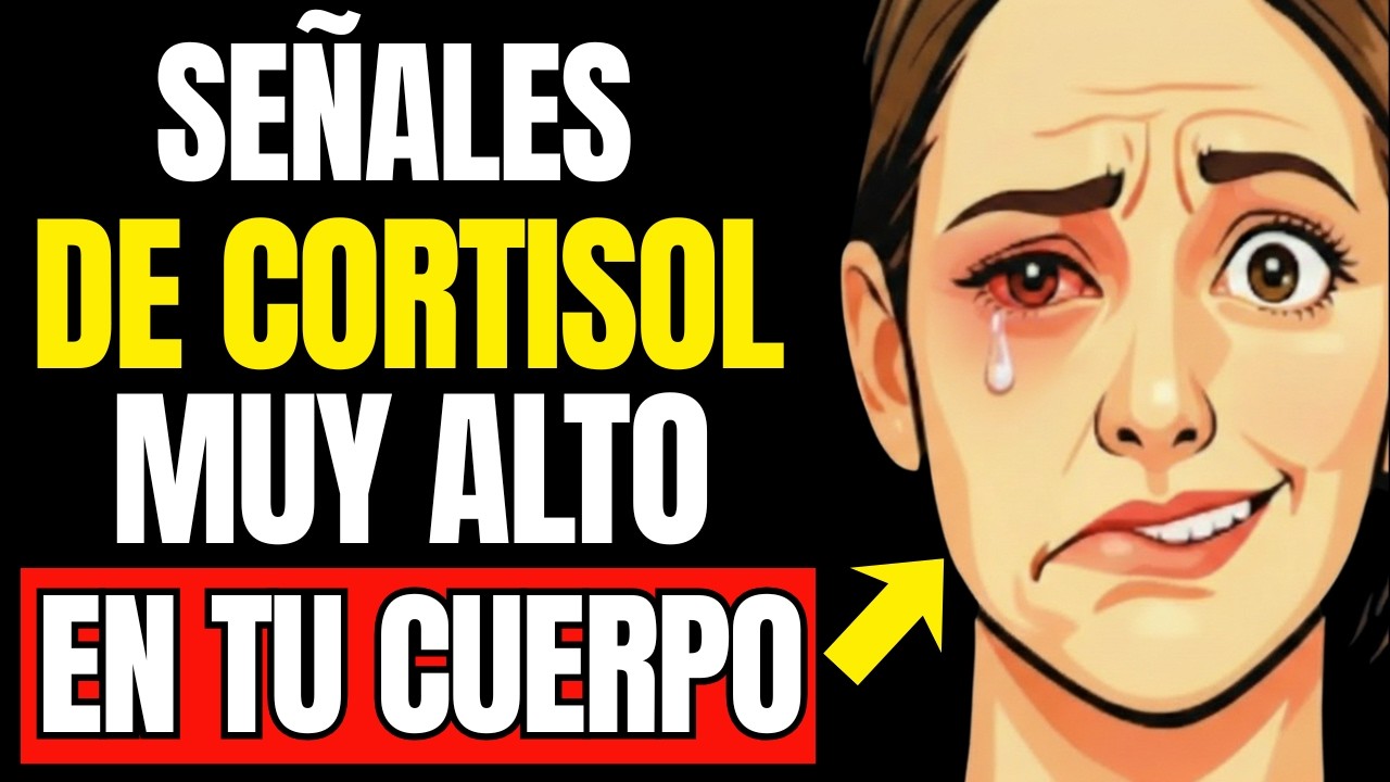 Si Tienes ESTO en el Rostro, Tu Cortisol Está Altísimo (11 Signos Visibles de Cortisol Alto)