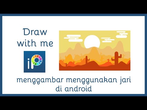 (real time) draw with me  flat design landscape