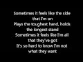 Tegan and Sara - I'm Not Your Hero Lyrics