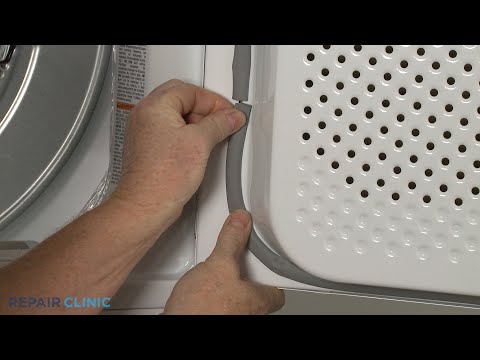 Dryer Door Gasket Replacement - Frigidaire Laundry Center (Model FFLE3900UW1)
