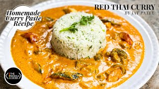 Authentic Thai Red Curry Paste Recipe (วิธีทำ พริกแกงเผ็ด)