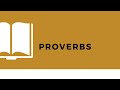 The Book of Proverbs