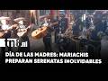 Mariachis se preparan para celebrar el Día de las Madres en Nicaragua