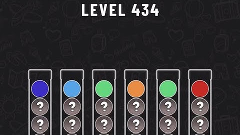 Ball Sort Puzzle Level 434 #ballsortpuzzle #ballsortpuzzlegameplay #puzzlegame #mobilegames