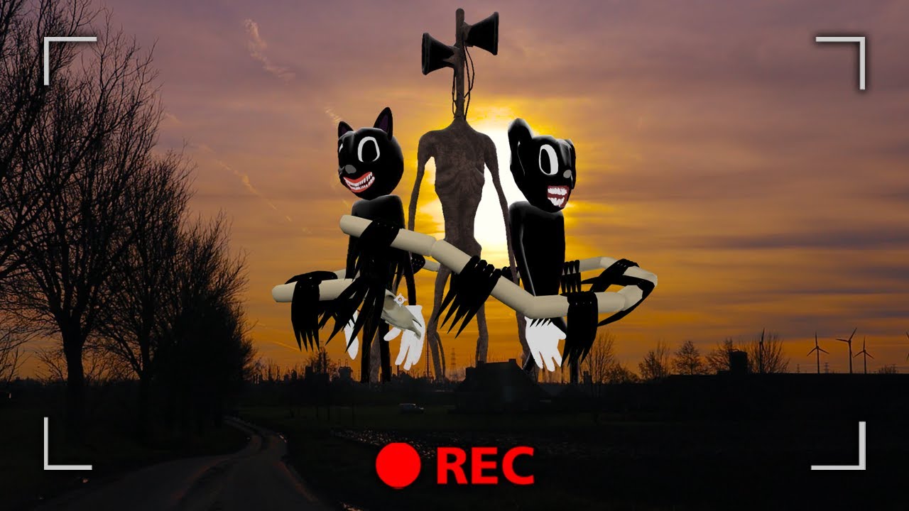 SIREN HEAD, CARTOON CAT & CARTOON DOG VS LONG HORSE YouTube