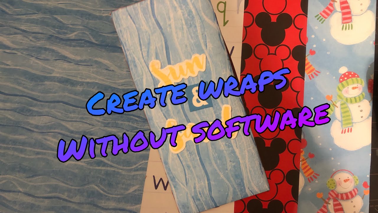 How To Create Wraps without software YouTube
