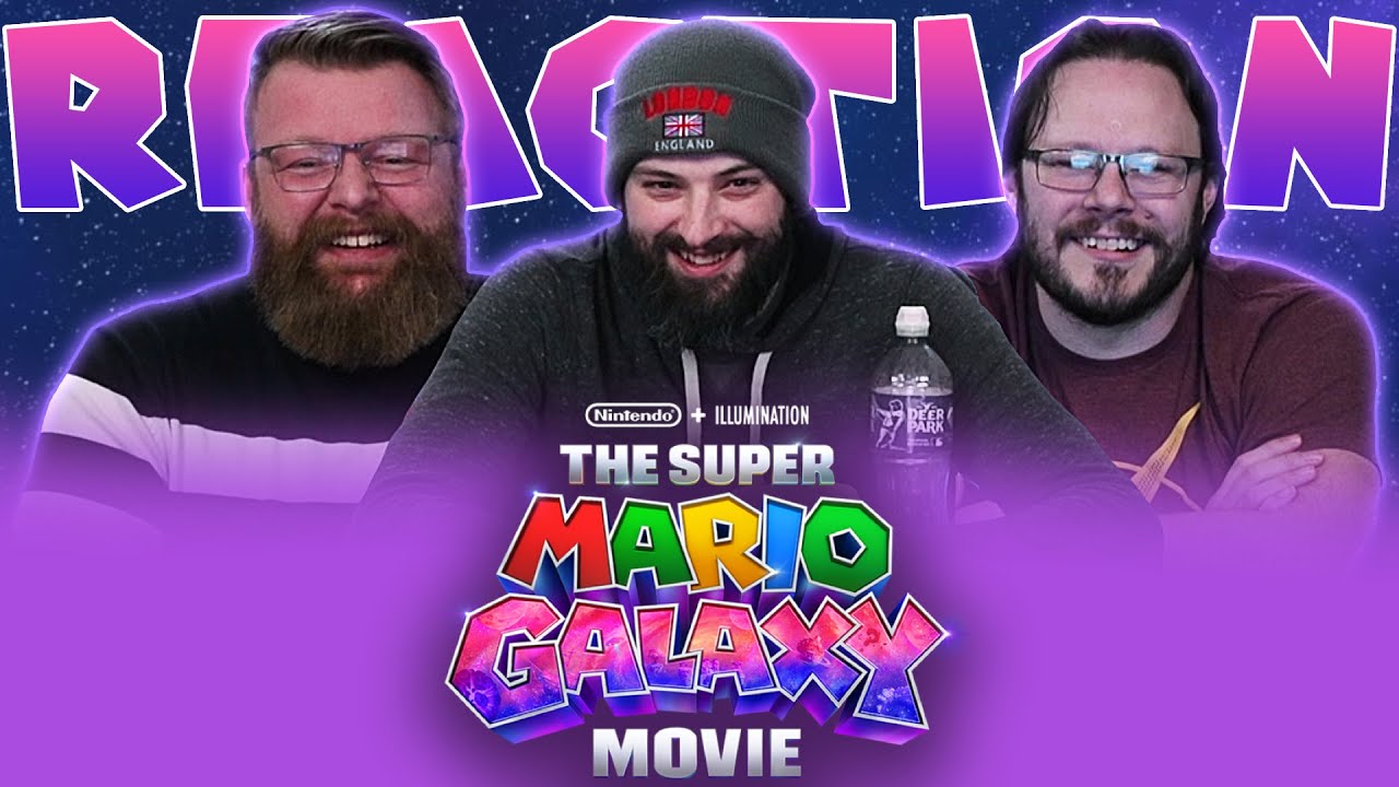 The Super Mario Galaxy Movie  | Official Trailer REACTION!!