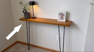 Live Edge Console Table Review