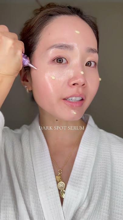 How to layer skincare product at night