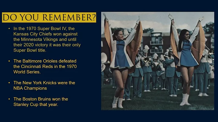 50th Reunion Slideshow: 1970-1971-1972