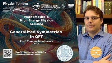 Generalized Symmetries in QFT -  Thomas Dumitrescu